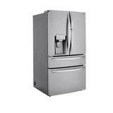 LG 36" French Door Refrigerator 30 cu. ft. Smart Refrigerator, Stainless Steel, Size 69.125 H x 35.75 W x 35.75 D in | Wayfair LRMDS3006S
