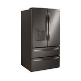 LG 36" French Door Refrigerator 29 cu. ft. Refrigerator, Stainless Steel, Size 69.75 H x 35.75 W x 33.75 D in | Wayfair LRMWS2906D