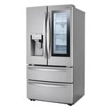 LG 36" French Door Refrigerator 28 cu. ft. Smart Refrigerator, Stainless Steel, Size 68.5 H x 35.75 W x 33.75 D in | Wayfair LRMVS2806S