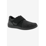 Extra Wide Width Women's Moonlite Flats by Drew in Black Combo (Size 9 WW)