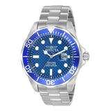 Invicta Men's Watches - Blue Dial & Stainless Steel Pro Diver Three Hand Bracelet Watch