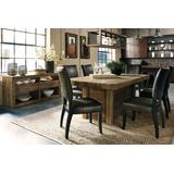 Sommerford Brown Rectangular Dining Room Set