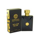 Versace Mens Pour Homme Dylan Blue After Shave Lotion By 100 ml - Black - One Size
