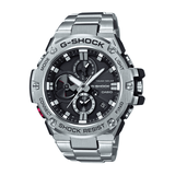 Casio Men s G-Steel by G-Shock Quartz Solar Bluetooth Connected Watch with Stainless-Steel Strap Silver (Model: GST-B100D-1ACR)