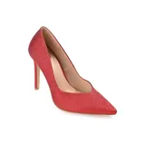 Journee Collection Women's Ninna Pumps, Red, 11