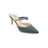 Journee Collection Women's Lunna Pumps, Green, 8.5