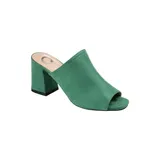 Journee Collection Women's Adelaide Pumps - Wide Width, Green, 7