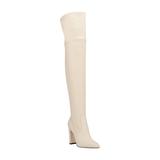 Garalyn Pointed Toe Over The Knee Boot - White - Marc Fisher Boots