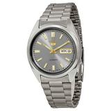 Seiko 5 Automatic Grey Dial Stainless Steel Men s Watch SNXS75