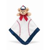 Personalized Baby Blanket, Baseball Bear Monogrammed Blankie, Security Plush Toy Gift, Lovely Blanket