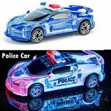 Electric Police Car Toys for 3-12 Year Old Boys Transforming Toy Deformation Vehicle Model with LED Light and Music Best Birthdays/Christmas Gift for Boys Girls Kids