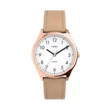Timex Women's Modern Easy Reader Leather Watch - TW2T72400JT, Size: Medium, Brown
