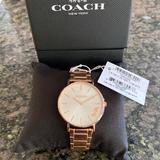 Coach Accessories | Brand New Coach Womens Watch - Perry Watch 36mm | Color: Gold | Size: Os