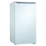 DANBY DCR032A2WDD Compact Refrigerator and Freezer, 2.9 cu ft, White