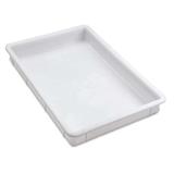 ORBIS NPL604 Dough Tray Wht Food Handling Tray 25-3/4"L, White