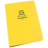 RITE IN THE RAIN 200 1/2" Six Ring Field Round Binder, Yellow/Silver