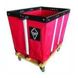 TOUGH GUY 33W307 Basket Truck,10 Bu. Cap.,Red,36 In. L