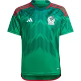 adidas Youth FMF Mexico 2022 Replica Home Jersey Green, Medium - Licensed Soccer at Academy Sports