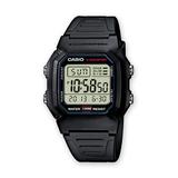Casio Collection Unisex's Black Watch W-800H-1AVES - One Size