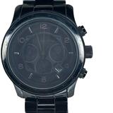 Michael Kors Accessories | Exclusive Look!! Michael Kors Mk8157 Oversize Black Chronograph Watch | Color: Black | Size: Os