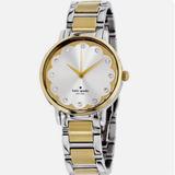 Kate Spade Accessories | Kate Spade Gramercy Quartz Movement Silver Dial Ladies Watch Ksw1045 | Color: Gold/Silver | Size: Os
