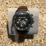 Michael Kors Accessories | Michael Kors Men Gage Watch Mk8536 | Color: Brown | Size: Os