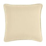 Corded Pillows 20 inch square Pillows - Select Colors Robins Stripe Black Sunbrella - Ballard Designs