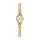 Elgin Womens Gold-Tone Mother of Pearl Watch, One Size