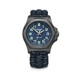 Victorinox I.N.O.X Grey Carbon Case Space Tested Super Luminova Mens Watch Set 241860 43mm