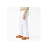 Men's Big & Tall Relaxed Fit Straight Leg Painter'S Pants Casual Pants by Dickies in White (Size 46 30)