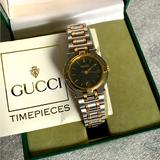 Gucci Accessories | Ladies Gucci Two Tone Stainless Steel Watch | Color: Gold/Silver | Size: Os