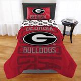Georgia Bulldogs The Northwest Company Twin XL Comforter - Red