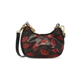 Betsey Johnson Micro Pouch Clutch, Black