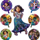 Disney Party Supplies | 7 Pcs Mirabel Encanto Foil Balloon Party, Birthday Decorations | Color: Blue/Green | Size: Os