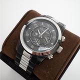 Michael Kors Accessories | Michael Kors Runway Chronograph Two-Tone Men's Watch Mk 8182 | Color: Black/Silver | Size: Os
