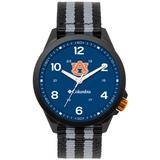 Columbia Black Auburn Tigers Crestview 3-Hand Date Nylon Strap Watch