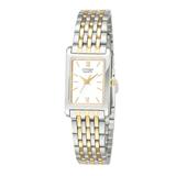 Citizen Women's Two Tone Stainless Steel Bracelet Watch 18mm EJ5854-56A Women's Shoes