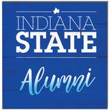 Indiana State Sycamores 10'' x Alumni Plaque