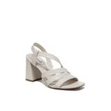 Wide Width Women's Broadway Sandal by LifeStride in Vanilla Fabric (Size 8 W)