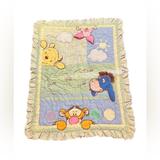 Disney Bedding | Disney Baby Winnie The Pooh Piglet Eeyore Tigger Baby Quilt Blanket (Read) | Color: Red | Size: Os