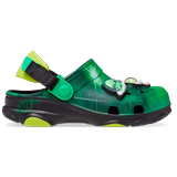 Crocs Black / Neon Green Toddler Classic All-Terrain Crocs X Ron English Clog Shoes