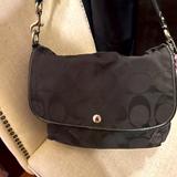 Coach Bags | Coach Laptop Messenger Bag | Color: Black | Size: 12in W X 9.5in H X 4.5i