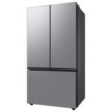 Samsung Bespoke 3-Door French Door Refrigerator (30 cu. ft.) w/ Beverage Center, Stainless Steel, Size 70.0 H x 35.75 W x 28.75 D in | Wayfair