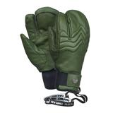 Oyuki Pep GORE-TEX Trigger Mitts 2023 in Green size X-Large Leather