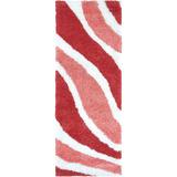 Area Rug - Brayden Studio® Anani Abstract Handmade Shag Runner 2'5" x 8' Polyester Indoor/Outdoor Area Rug in/White Polyester in | Wayfair