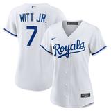 "Women's Nike Bobby Witt Jr. White Kansas City Royals Home Replica Player Jersey"