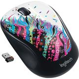 Logitech M325 Wireless Optical Mouse, Ambidextrous, Celebration Black (910-003803)