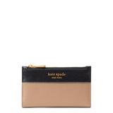 Morgan Colorblock Saffiano Leather Bifold Wallet
