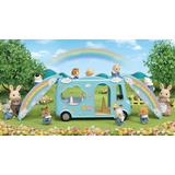 Calico Critters Epoch Cc1790 Sunshine Nursery Bus Play Set