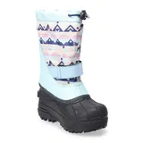 Columbia Youth Powderbug Plus II Girls' Waterproof Snow Boots, Boy's, Size: 5, Blue